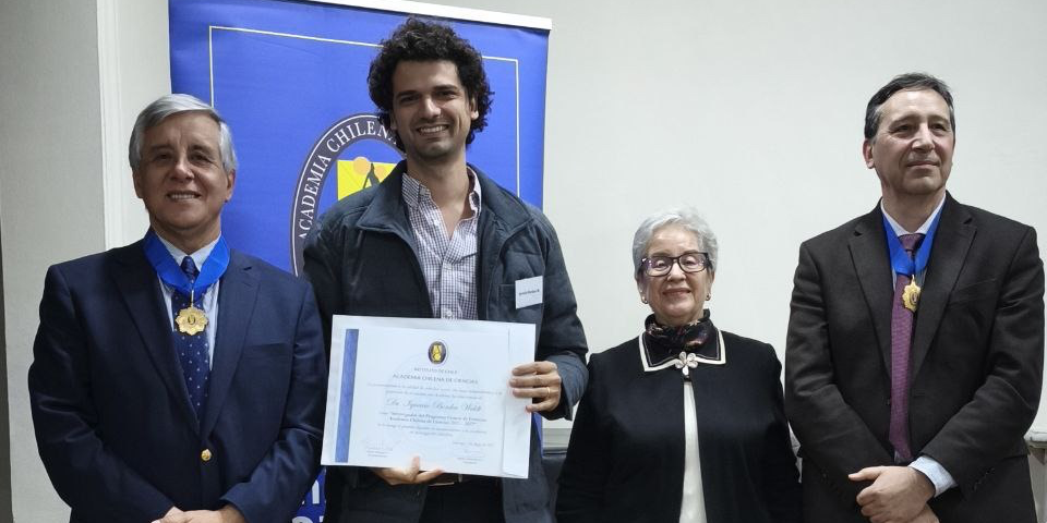 Destacado: Ignacio Bordeu se integra al programa Ciencia de Frontera de la Academia Chilena de Ciencias